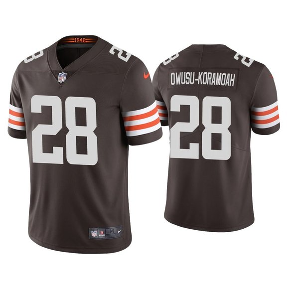 Cleveland Browns Jeremiah Owusu-Koramoah Brown  Jersey - Picture 1 of 1